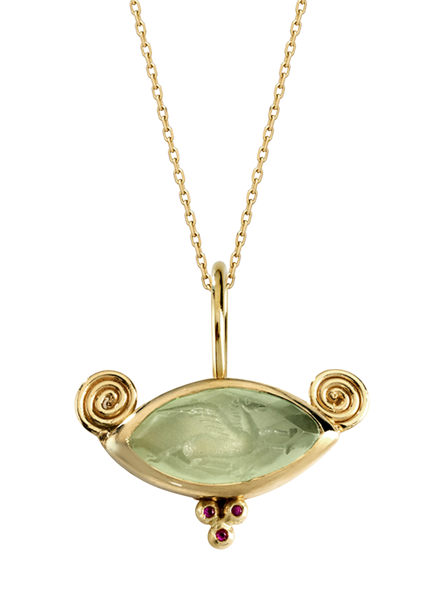 Alcyone pendant - 18k solid gold